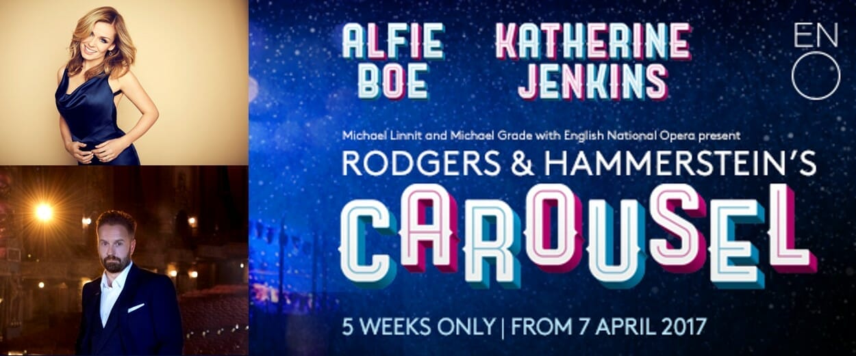 Alfie Boe and Katherine Jenkins to Star in Carousel at London Coliseum