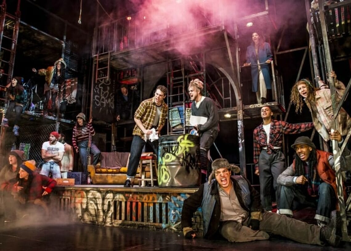 First Look 'Rent' Production Images Theatre Weekly