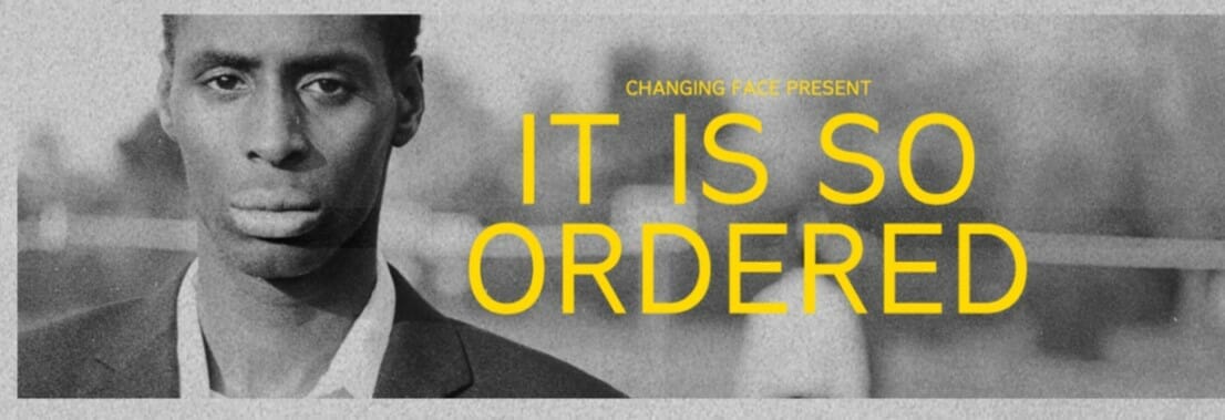 It Is So Ordered