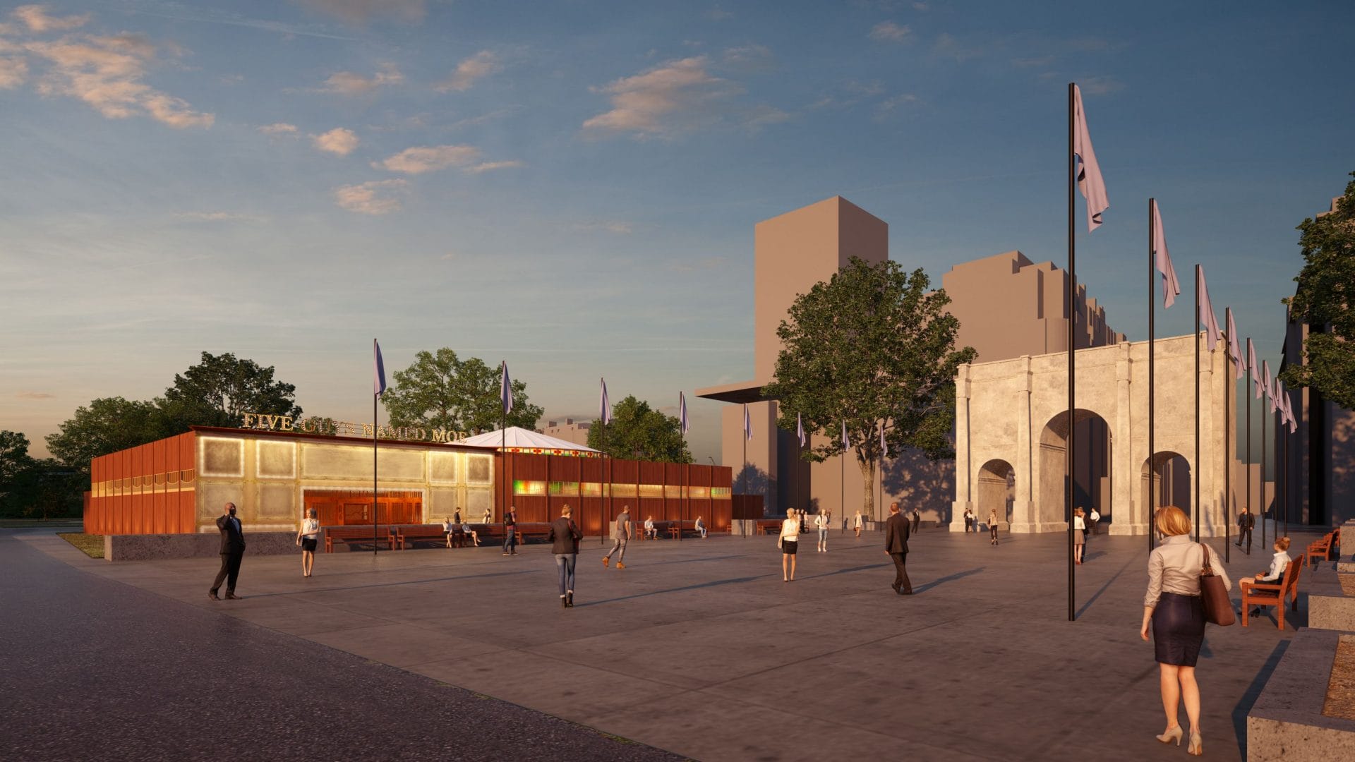 Artist impression of new Marble Arch theatre. Credit Imaginar.