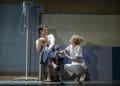 Andrew Garfield (Prior) and Amanda Lawrence (Emily) in Angels in America