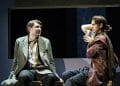 James McArdle (Louis) and Andrew Garfield (Prior) in Angels in America