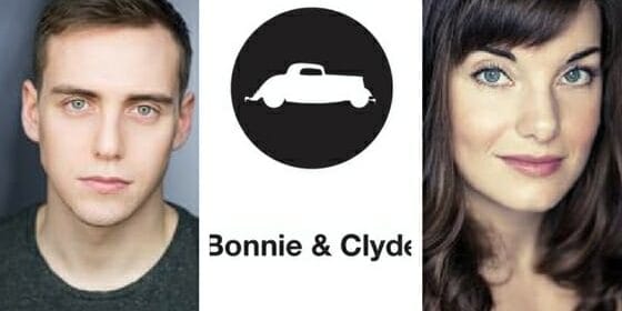 Jamie Muscato and Rebecca Trehearn in Bonnie and Clyde