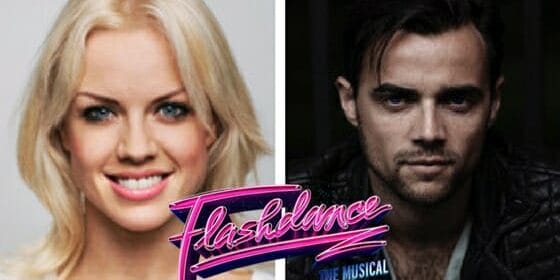 Joanne Clifton and Ben Adams in Flashdance - The Musical