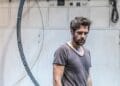Matt Ryan (Gilbert) in rehearsal for Knives in Hens directed by Yaël Farber. Photo by Marc Brenner 385