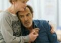 Claire Skinner and Robert Lindsay in rehearsals for Prism at Hampstead Theatre photo by Manuel Harlan