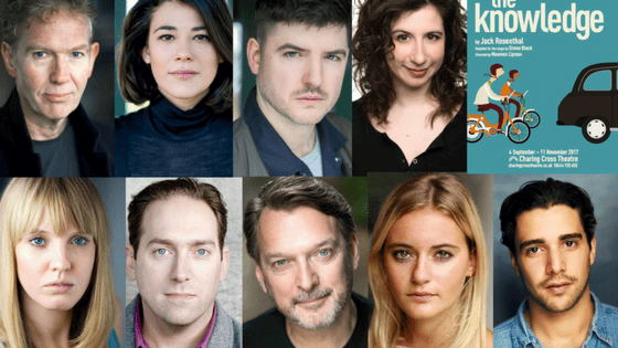 The Knowledge Charing Cross Theatre Cast
