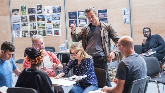 First Look The Seagull in Rehearsal