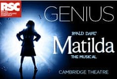 Matilda The Musical Tickets at The Cambridge Theatre