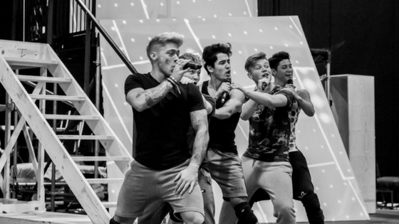 The Band in Rehearsal