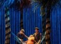 The Lorax - Laura Caldow, Ben Thompson and David Ricardo-Pearce (Puppeteers) in Dr. Seuss's The Lorax at The Old Vic. Photos by Manuel 2