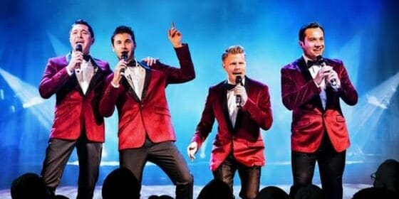 Review The Barricade Boys Christmas Cabaret at The Other Palace (1)