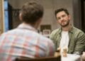 Jonathan Bailey (John) in rehearsals for The York Realist at the Donmar Warehouse. Directed by Robert Hastie. Photo Johan Persson (2)
