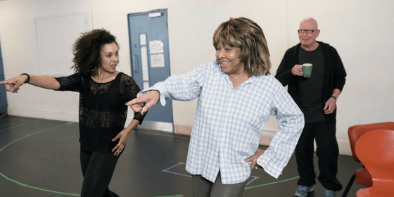 First Look Tina The Musical in Rehearsal