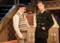 LtoR Joe Pasquale as Frank Spencer & Christ Kiely as Constable in Some Mothers Do 'Av 'Em, credit Scott Rylander