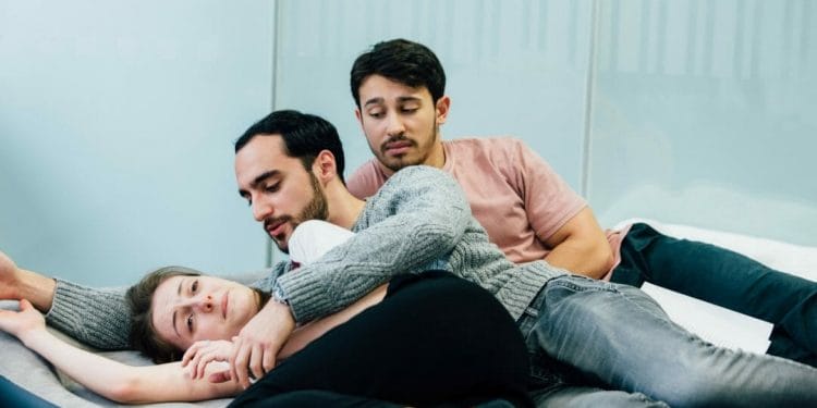 First Look_ Love Me Now at Tristan Bates Theatre in Rehearsal