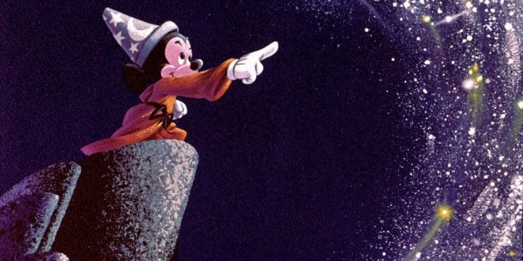 Artwork-of-Sorcerer’s-Apprentice-Mickey-from-Walt-Disney’s-Fantasia--Sounds-and-Sorcery