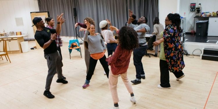 First Look_ Nine Night at The National Theatre in Rehearsal