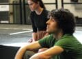 Colin-Morgan-Judith-Roddy-in-rehearsals-for-Translations.-Image-by-Catherine-Ashmore
