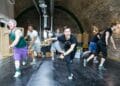 The company in rehearsals for THE RINK, credit Darren Bell