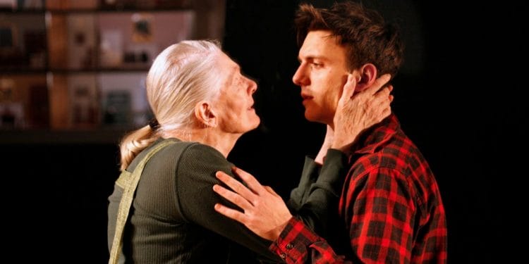 Vanessa Redgrave and Samuel H. Levine in The Inheritance. Photo by Simon Annand