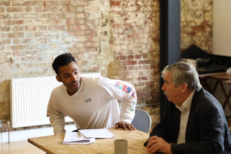 For King and Country in Rehearsal