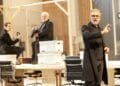Ben Miles, Simon Russell Beale and Adam Godley inThe Lehman Trilogy at the National Theatre