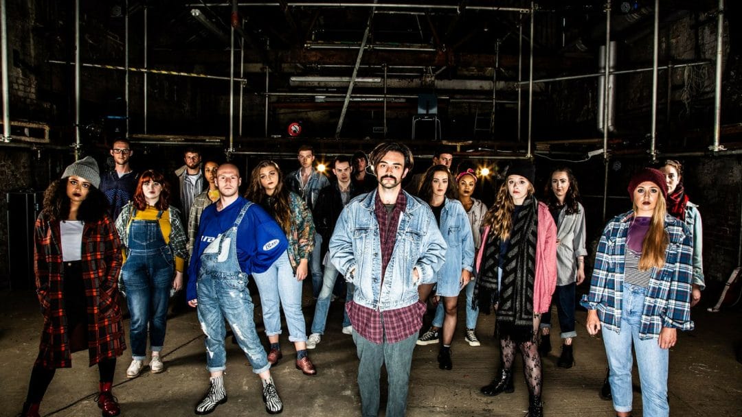 The Cast of Rent at Frogmore Papermill c Jamie Scott
