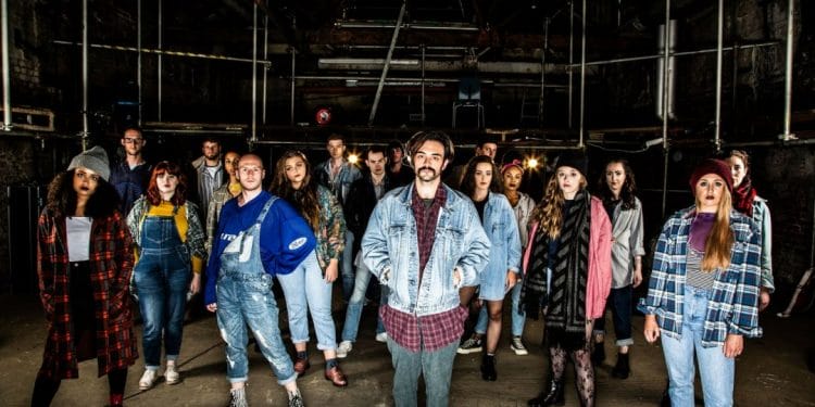 The Cast of Rent at Frogmore Papermill c Jamie Scott