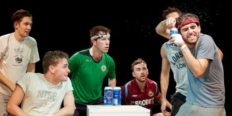 The Cast of Our Boys at PQA Venues @ Riddle's Court (photo Peter Dibdin)
