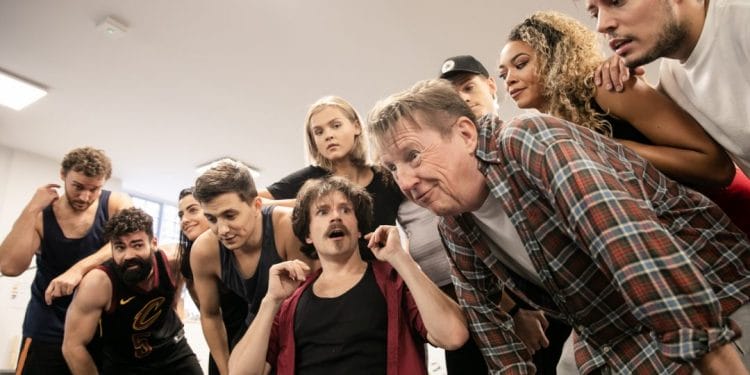 First Look Rock of Ages in Rehearsal