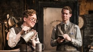 Jeremy Legat and Ed MacArthur in Murder For Two c. Scott Rylander Jeremy Legat and Ed MacArthur in Murder For Two c. Scott Rylander