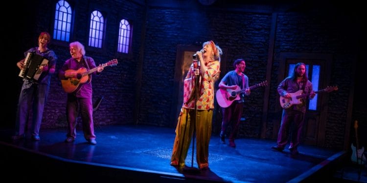 Charlie Hardwick and cast in Clear White Light at Live Theatre