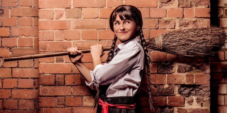 Danielle Bird in The Worst Witch. c. Idil Sukan
