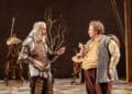 David Threlfall and Rufus Hound in the Royal Shakespeare Companys Don Quixote. London . Photography by Manuel Harlan.