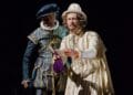 Giles Taylor and Bill Ward in Shakespeare in Love UK tour. Credit Pete Le May