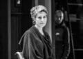 Tamsin Greig in rehearsals for Pinter Three photo Marc Brenner