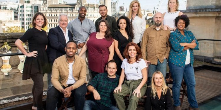 The Cast of Come from Away c. Helen Maybanks