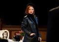 Emma Rigby as Romaine Vole in Witness for the Prosecution at Londons County Hall Credit Ellie Kurttz