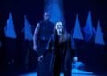 Oseloka Obi and Olivia Dowd Macbeth in NYTs Macbeth at the Garrick Theatre. Credit The Other Richard