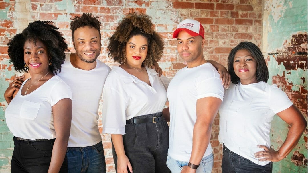 Cast of Ain’t Misbehavin’ c. Pamela Raith