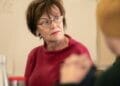 Marian McLoughlin in rehearsals for Rutherford and Son. The Other Richard. min