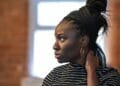 Noughts Crosses in rehearsal Heather Agyepong as Sephy Photo Robert Day