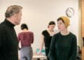 Owen Teale and Laura Elphinstone in rehearsals for Rutherford and Son. The Other Richard. min