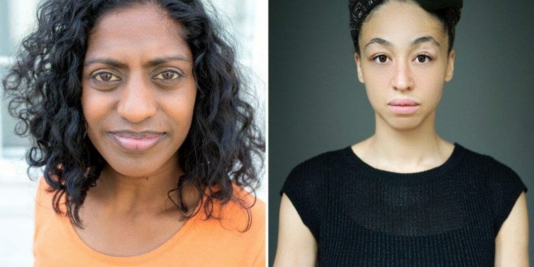 Nadia Nadarajah and Charmaine Wombwell Going Through at Bush Theatre