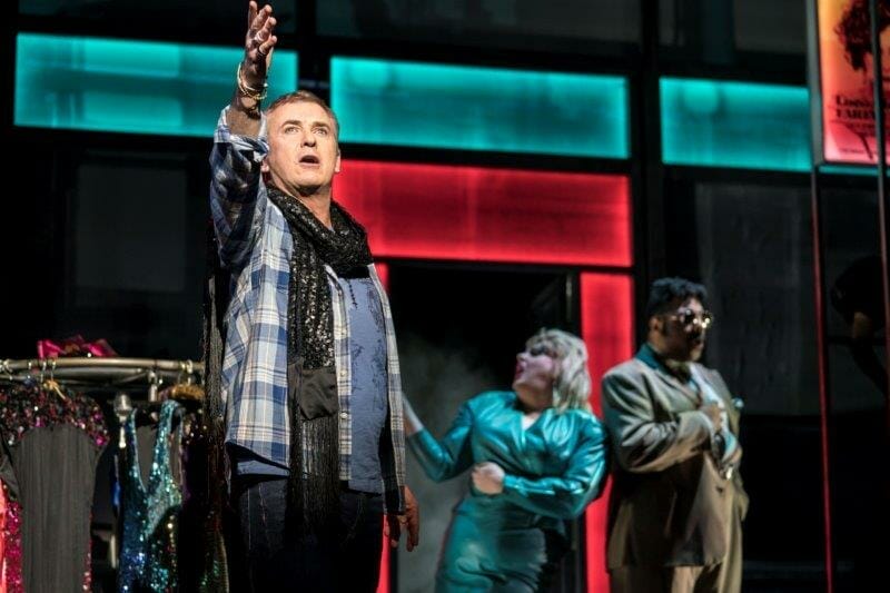 Shane Riche Hugo in Everybodys Talking About Jamie at the Apollo Theatre. Photo credit Johan Perrson.