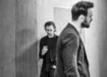 l r Tom Hiddleston and Charlie Cox in rehearsal Photo credit Marc Brenner.