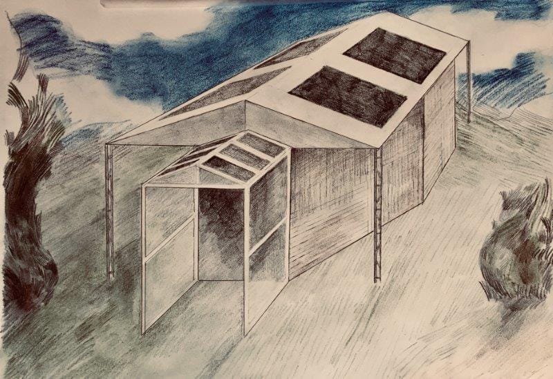 An artists impression of The Greenhouse