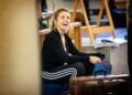 Jessie May Agnes in Rehearsals for Mame credit Pamela Raith