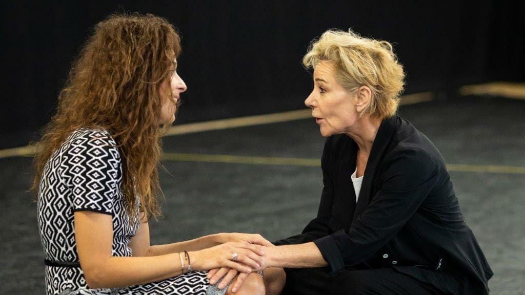 Two Ladies Bridge Theatre Rehearsal